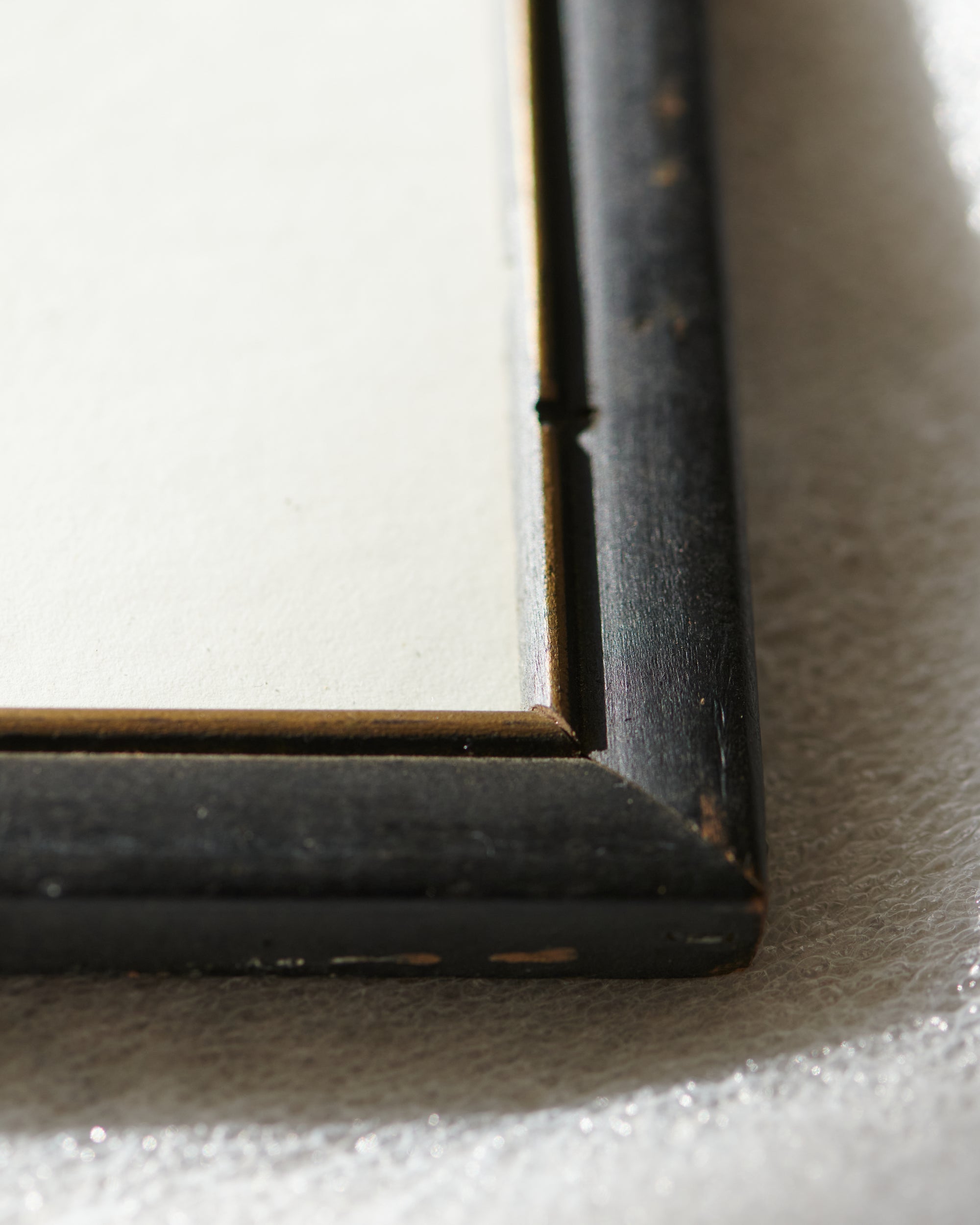 Florals Black & White by Rhoda Staley , 20th Century - Watercolor close up of frame