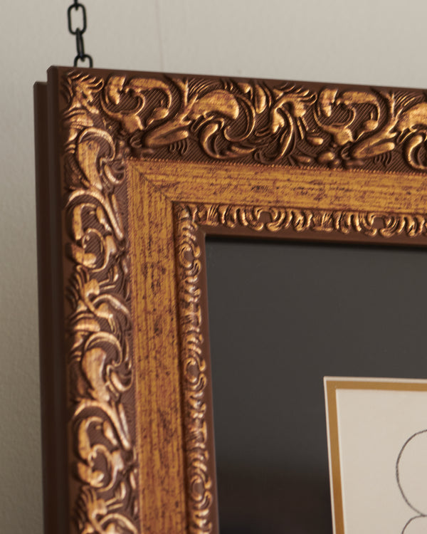 Fruits by Henri Matisse, 1964 - Print, close up of the corner.