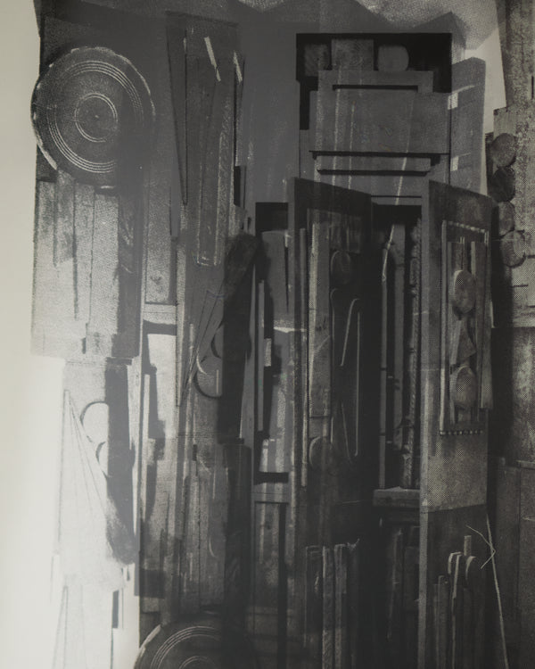 Four in the Morning by Louise Nevelson , 1966 - Mixed Media close up of image